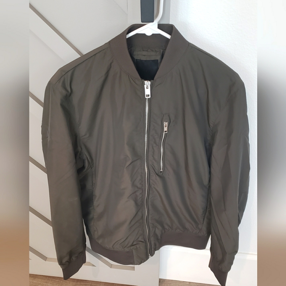 H&M Green Bomber Jacket